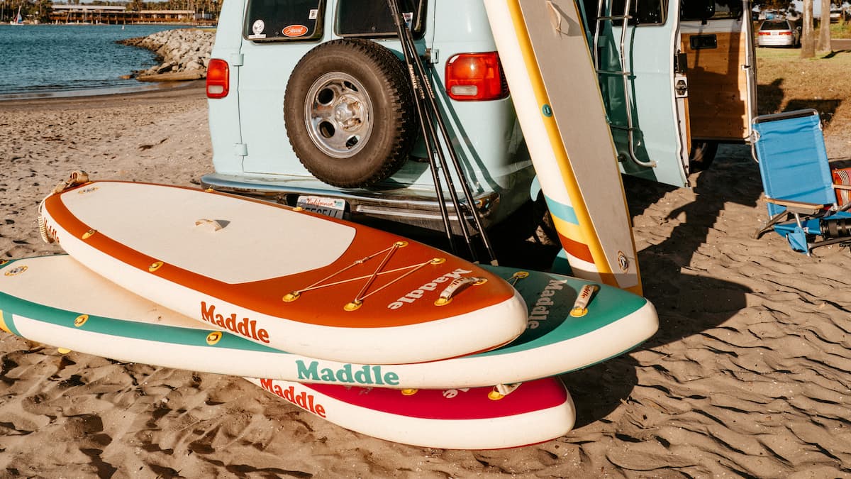 Inflatable Fishing Paddle Boards With A Motor? You Betcha!