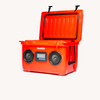 Party cooler w/ speakers