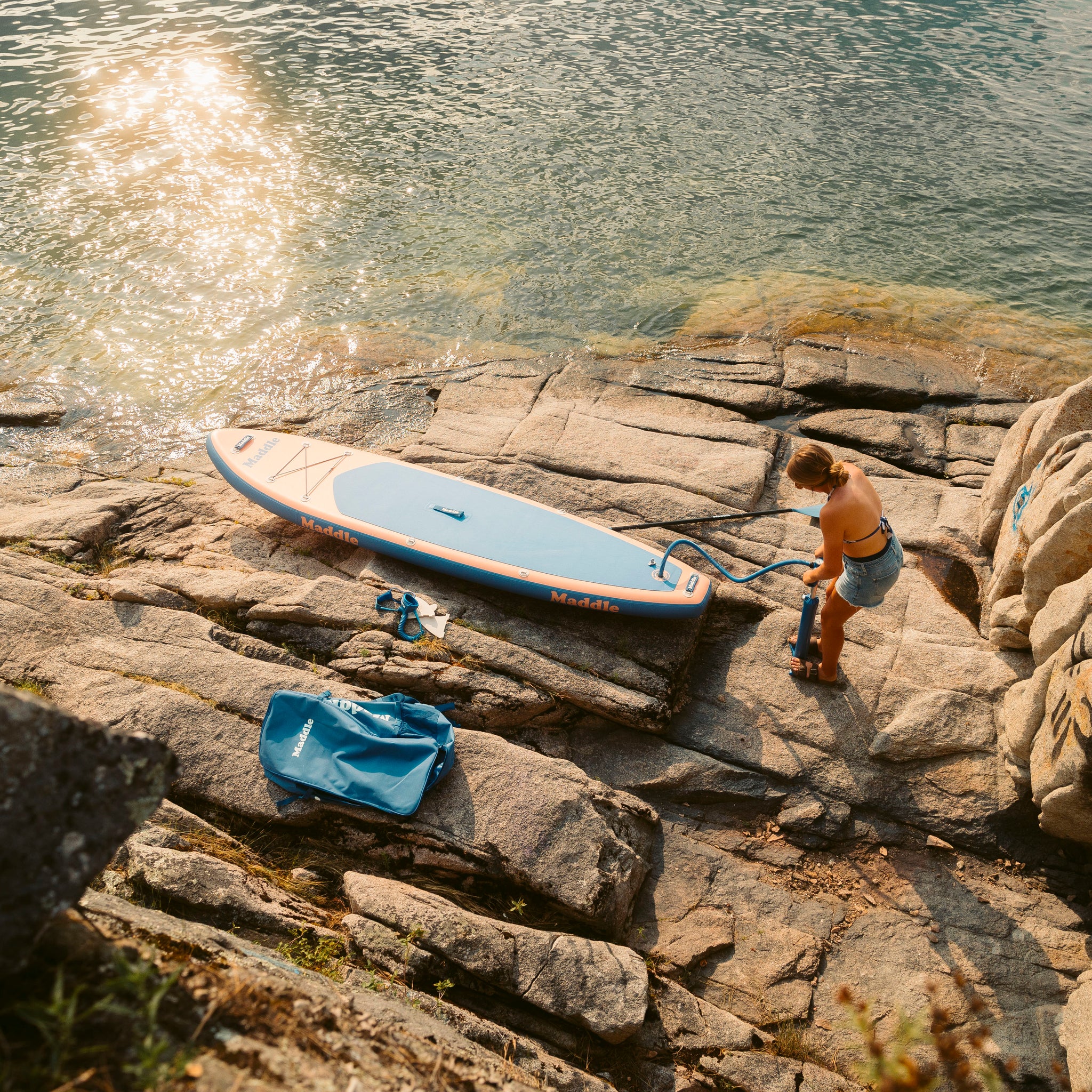 The Explorer - Maddle SS24 | Inflatable Paddle board iSUP - 10'6”