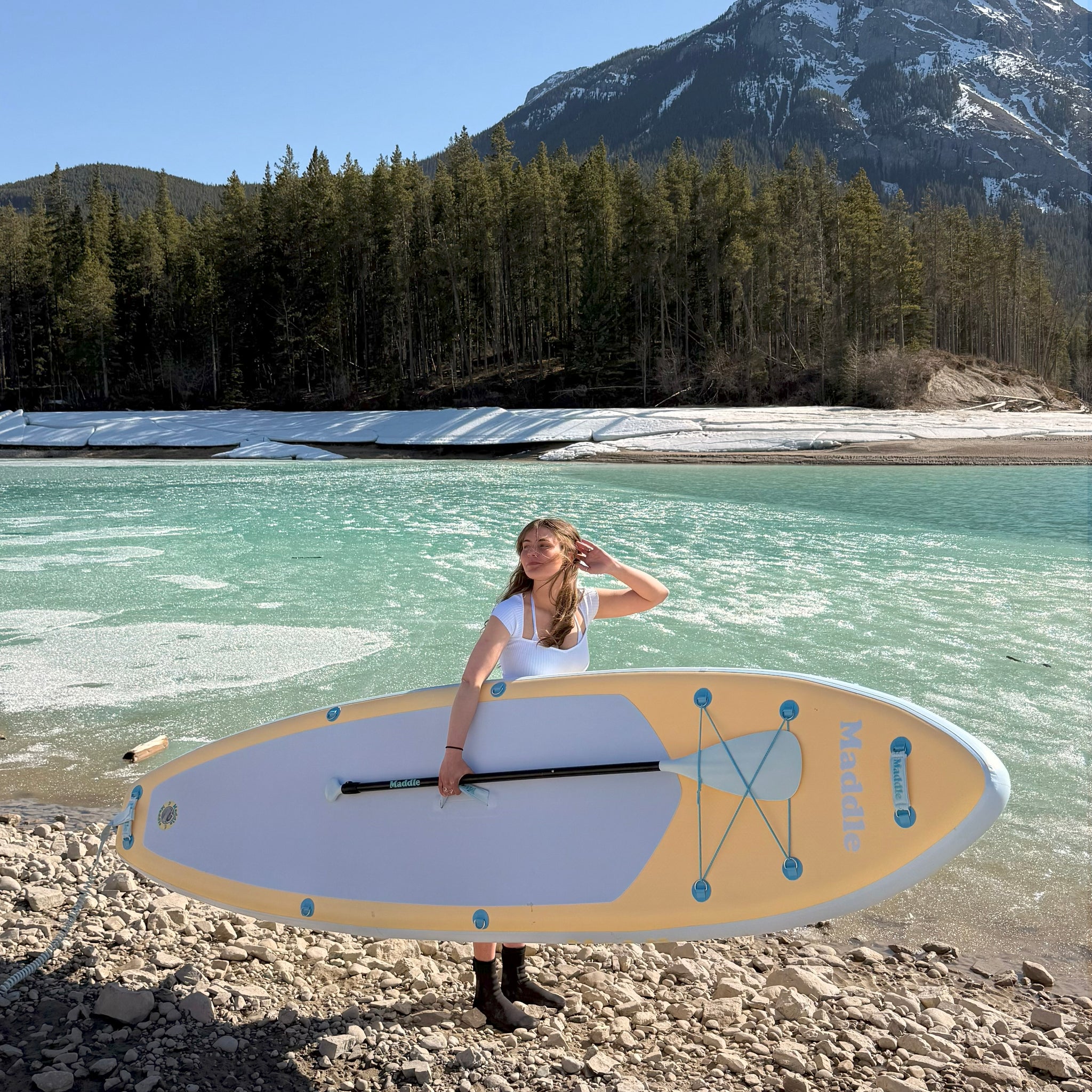 The Sunkissed - Maddle SS24 | Inflatable Paddle board iSUP - 10'6”